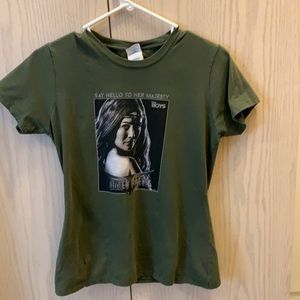Army green Queen Maeve from The Boys tshirt